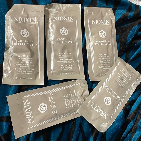 Lot #1 Nioxin Pure Shine Gel Smoothing Reflectives Packets Damaged (Sealed) - Picture 1 of 4